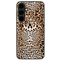 Leuke Telefoonhoesjes Samsung Galaxy S25 FE backcover hoesje - Luipaardprint