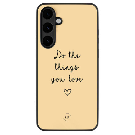 Do the things with love