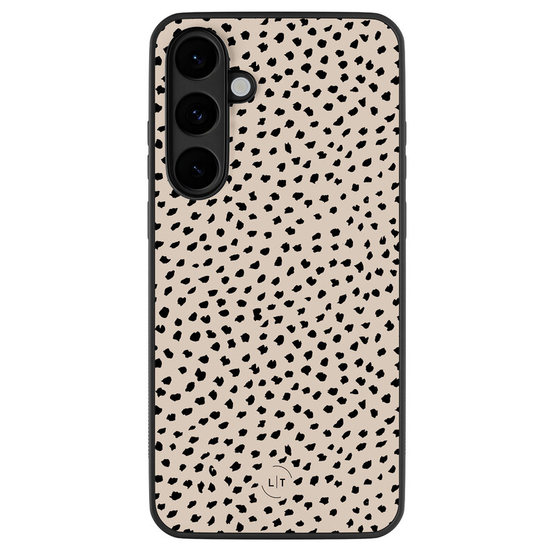 Leuke Telefoonhoesjes Samsung Galaxy S25 FE backcover hoesje - Almond dots