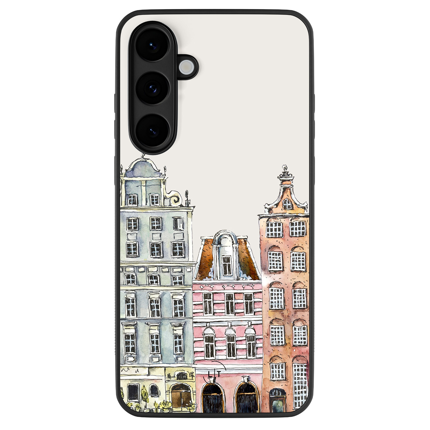 Leuke Telefoonhoesjes Samsung Galaxy S25 FE backcover hoesje - Grachtenpandjes