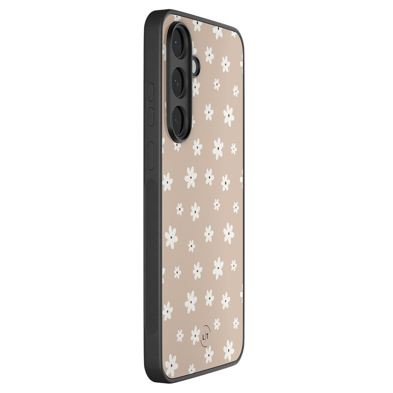 Leuke Telefoonhoesjes Samsung Galaxy S25 FE backcover hoesje - Cute flowers