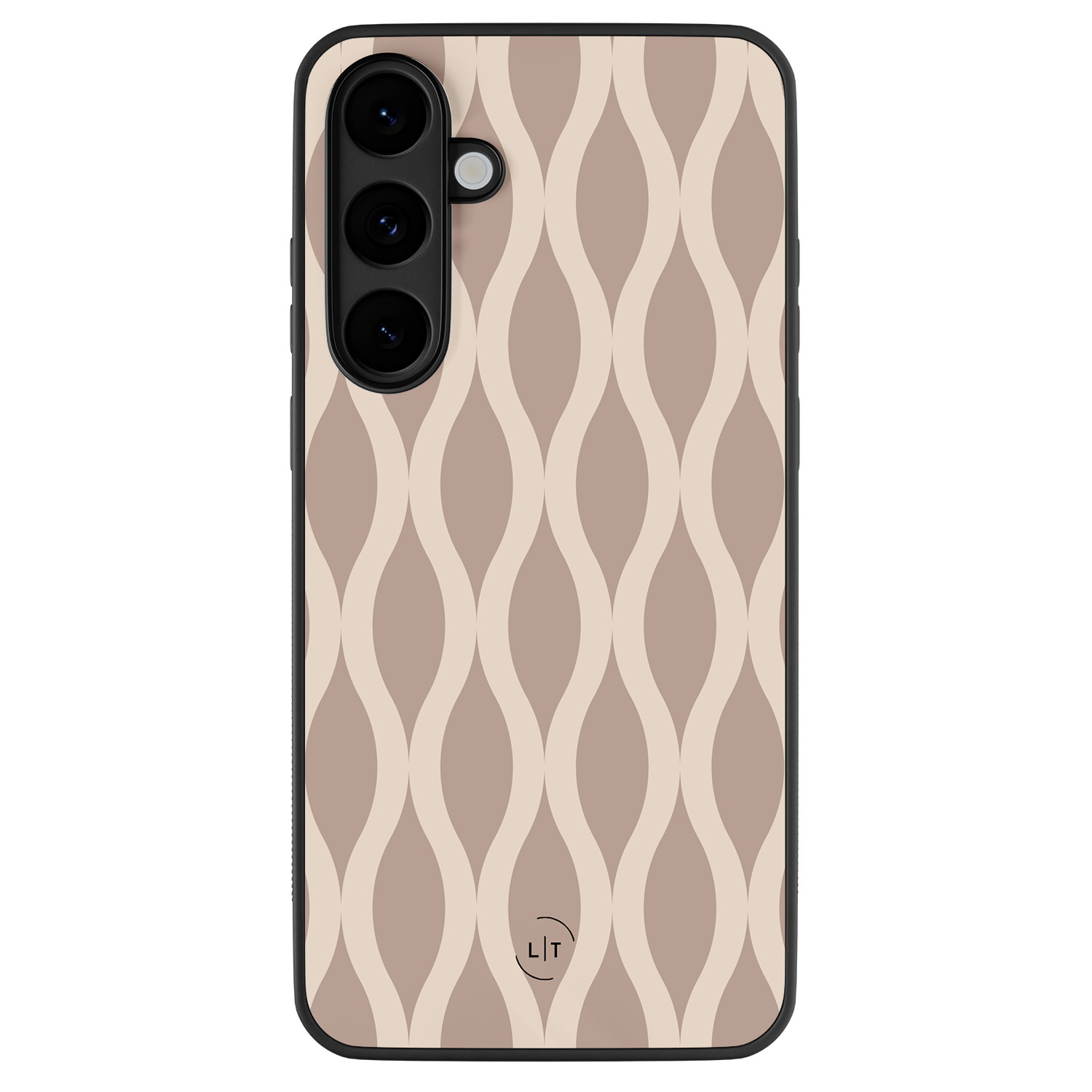 Leuke Telefoonhoesjes Samsung Galaxy S25 FE backcover hoesje - Abstract beige