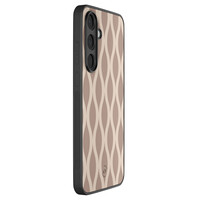 Leuke Telefoonhoesjes Samsung Galaxy S25 FE backcover hoesje - Abstract beige