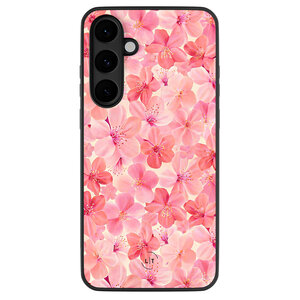 Leuke Telefoonhoesjes Samsung Galaxy S25 FE backcover hoesje - Pink flowers