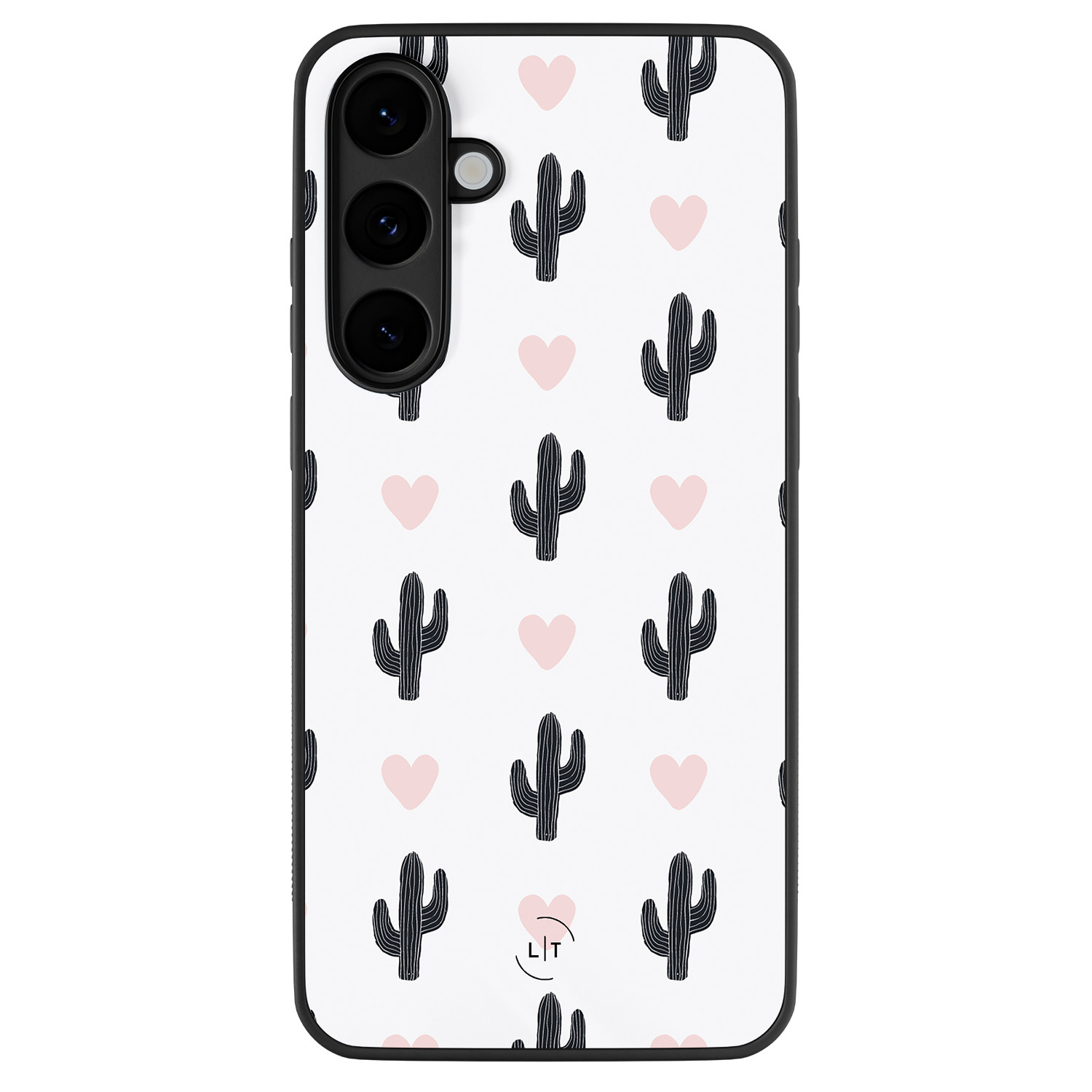 Leuke Telefoonhoesjes Samsung Galaxy S25 FE backcover hoesje - Cactus love