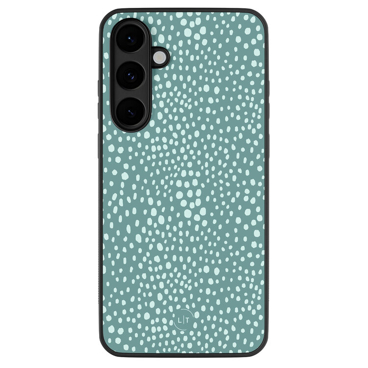 Leuke Telefoonhoesjes Samsung Galaxy S25 FE backcover hoesje - Blue dots