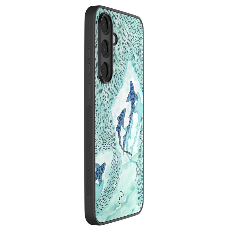 Leuke Telefoonhoesjes Samsung Galaxy S25 FE backcover hoesje - Baby shark