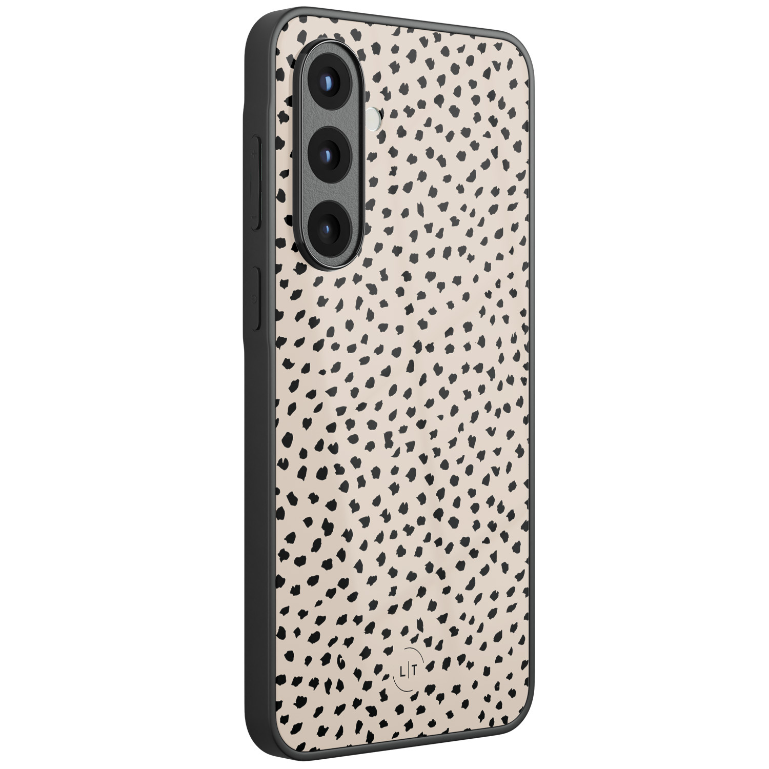 Leuke Telefoonhoesjes Samsung Galaxy A56 hoesje glas - Almond dots