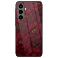 Leuke Telefoonhoesjes Samsung Galaxy A56 hoesje glas - Rozen