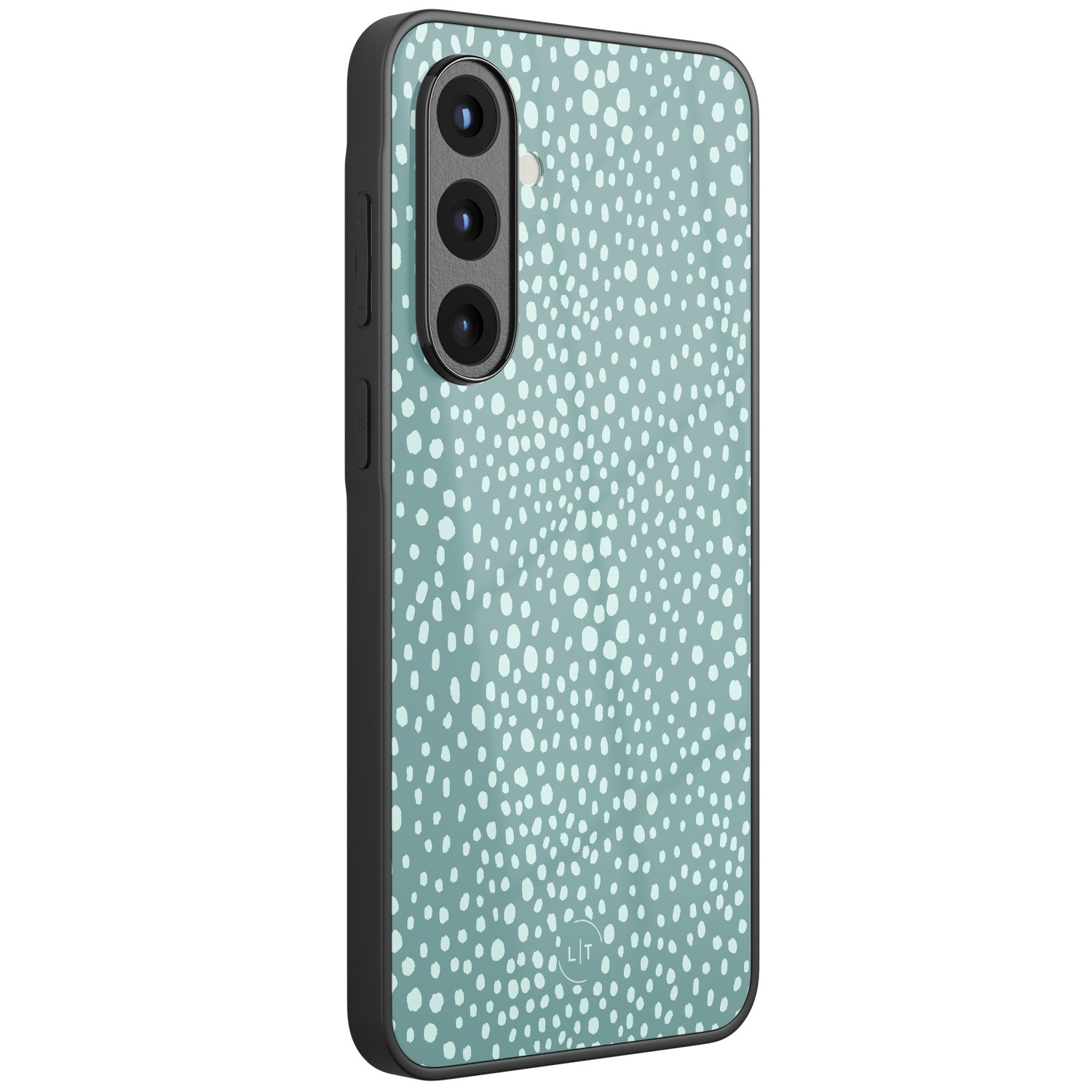 Leuke Telefoonhoesjes Samsung Galaxy A56 hoesje glas - Blue dots