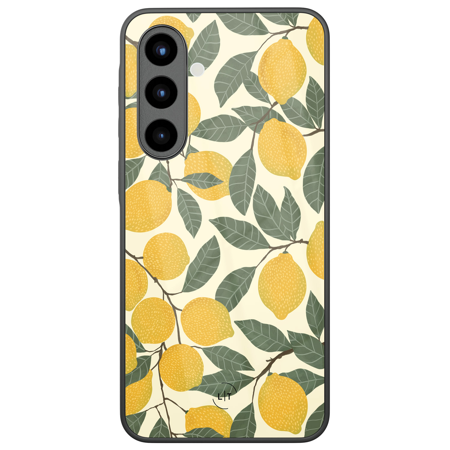 Leuke Telefoonhoesjes Samsung Galaxy A56 hoesje glas - Citroenen