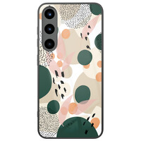 Leuke Telefoonhoesjes Samsung Galaxy S25 hoesje glas - Abstract painted