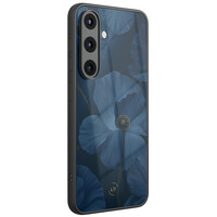 Leuke Telefoonhoesjes Samsung Galaxy S25 hoesje glas - Midnight garden