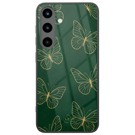 Emerald butterflies