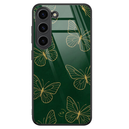 Emerald butterflies