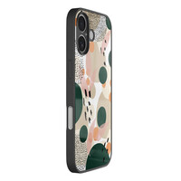 Leuke Telefoonhoesjes iPhone 16 hoesje glas - Abstract painted