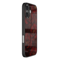Leuke Telefoonhoesjes iPhone 16 hoesje glas - Rozen
