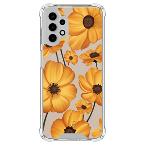 Leuke Telefoonhoesjes Samsung Galaxy A13 4G shockproof case - Golden bloom