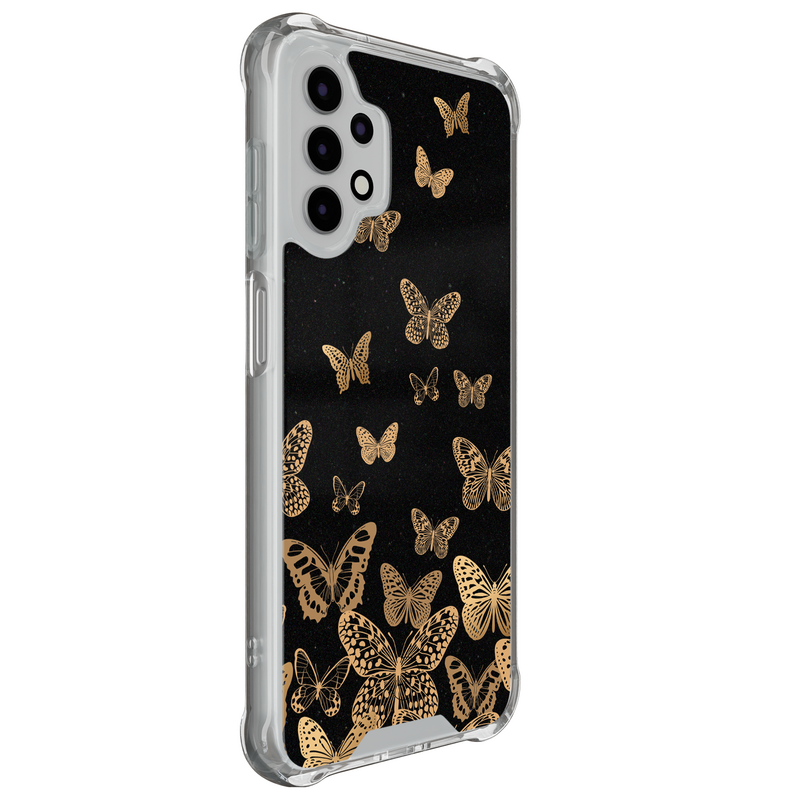 Leuke Telefoonhoesjes Samsung Galaxy A13 4G shockproof case - Vlinders