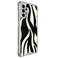 Leuke Telefoonhoesjes Samsung Galaxy A13 4G shockproof case - Zebra
