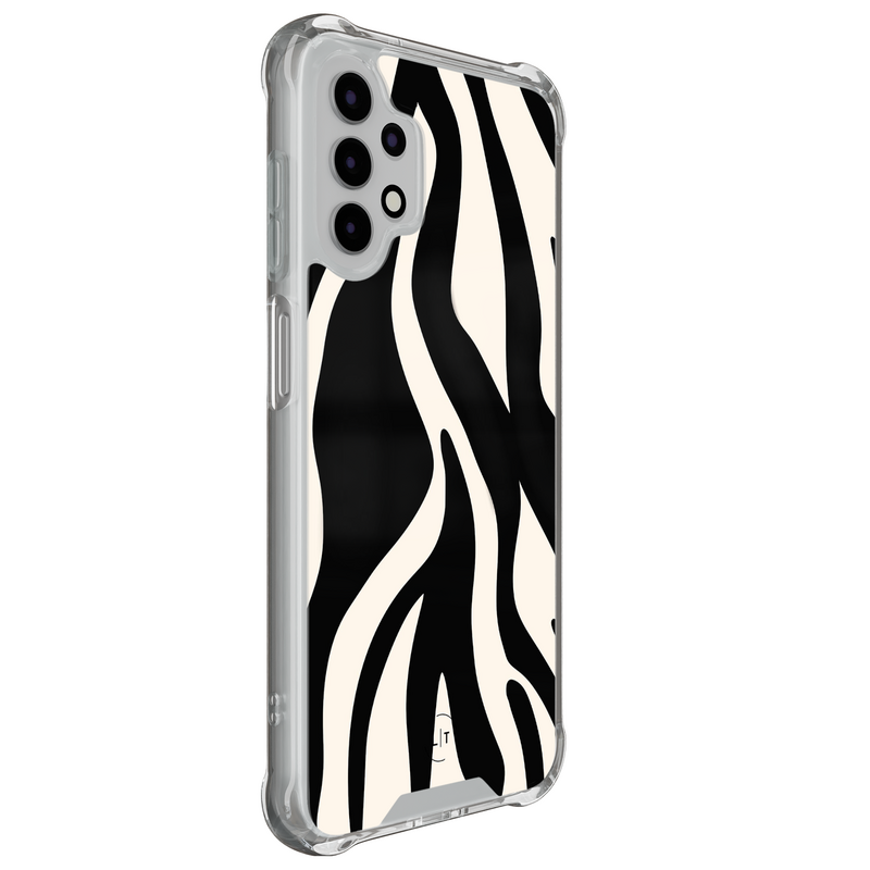Leuke Telefoonhoesjes Samsung Galaxy A13 4G shockproof case - Zebra