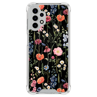 Leuke Telefoonhoesjes Samsung Galaxy A13 4G shockproof case - Dark flowers