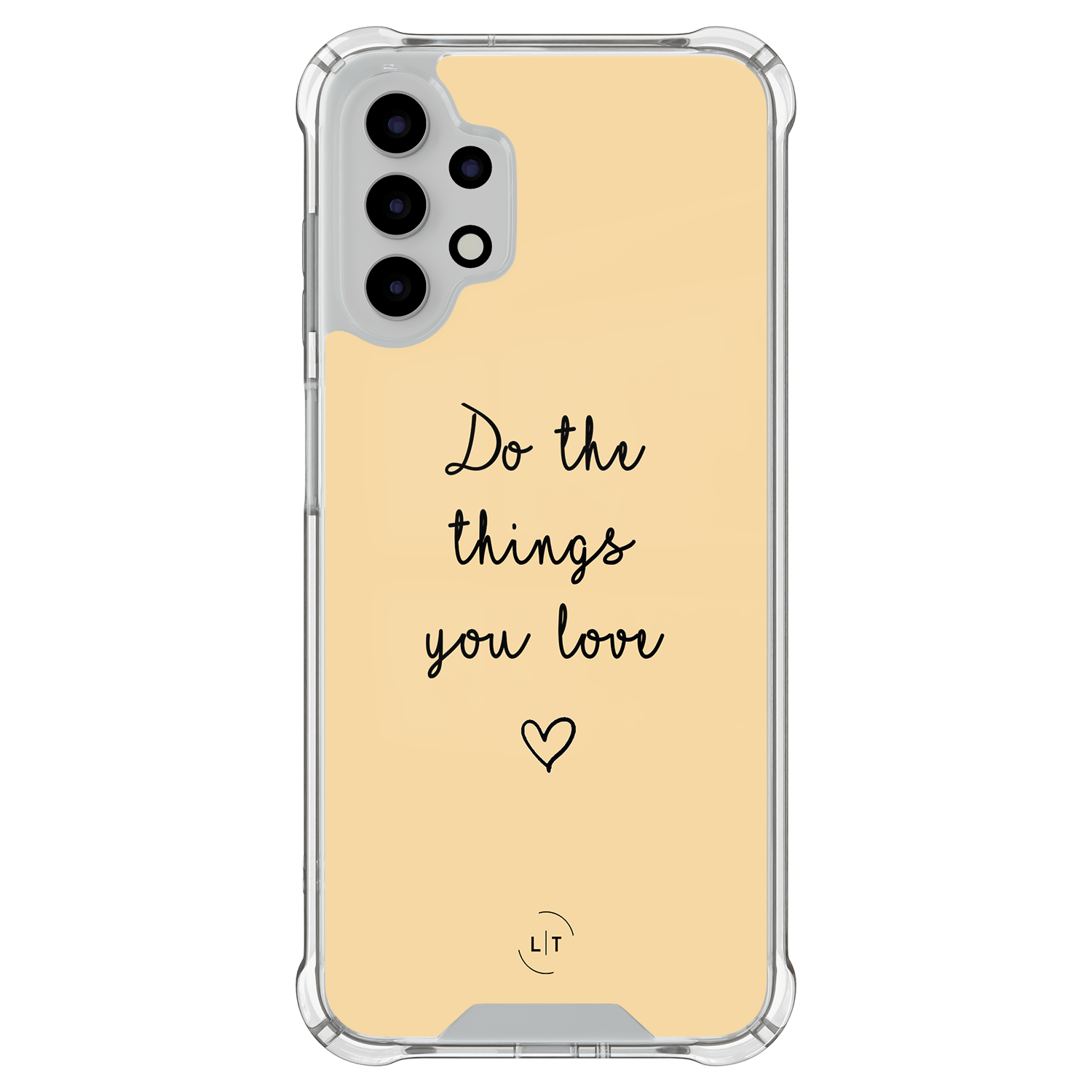 Leuke Telefoonhoesjes Samsung Galaxy A13 4G shockproof case - Do the things you love