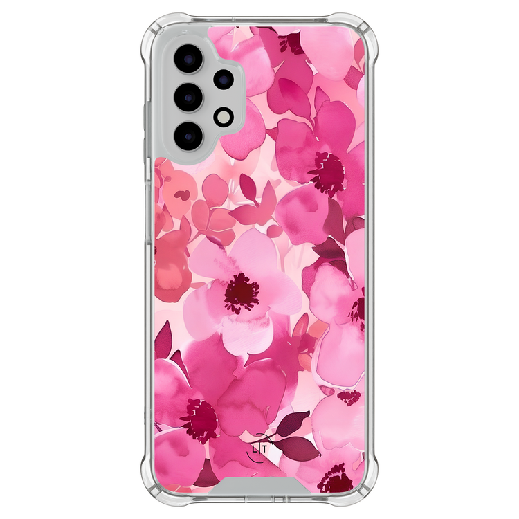 Leuke Telefoonhoesjes Samsung Galaxy A13 4G shockproof case - Rosy garden