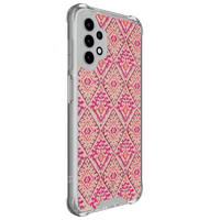 Leuke Telefoonhoesjes Samsung Galaxy A13 4G shockproof case - Ibiza art deco