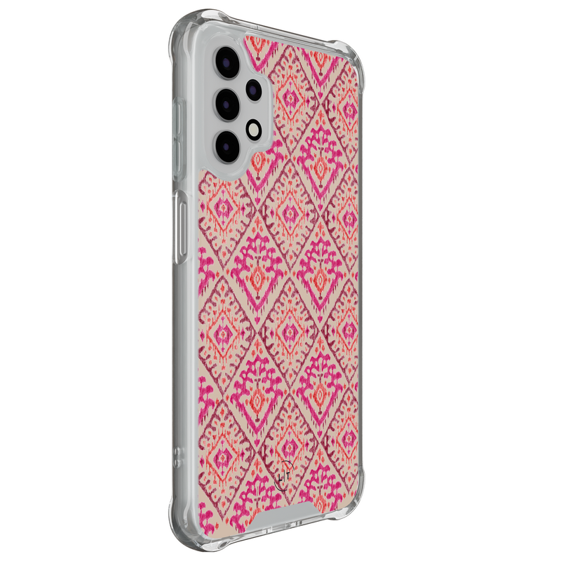 Leuke Telefoonhoesjes Samsung Galaxy A13 4G shockproof case - Ibiza art deco