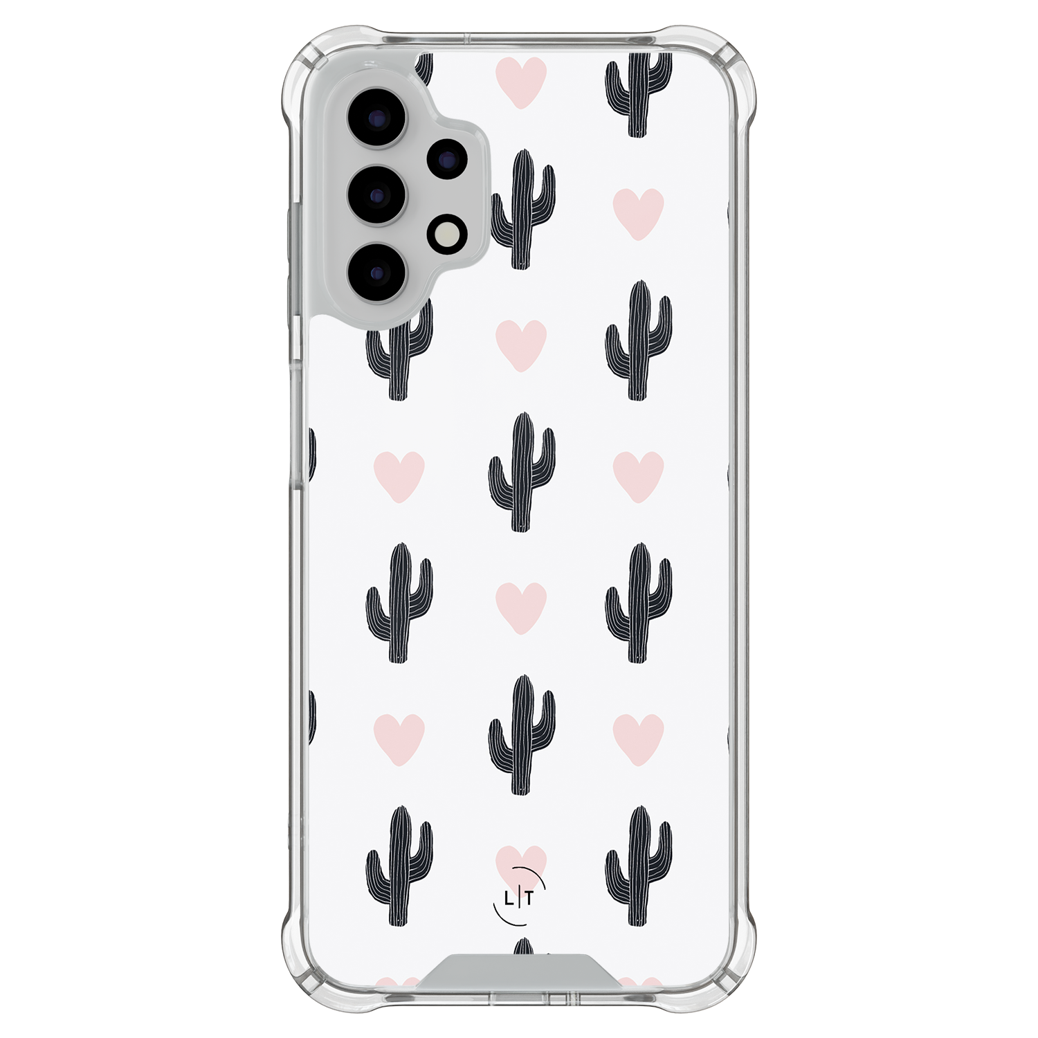Leuke Telefoonhoesjes Samsung Galaxy A13 4G shockproof case - Cactus love