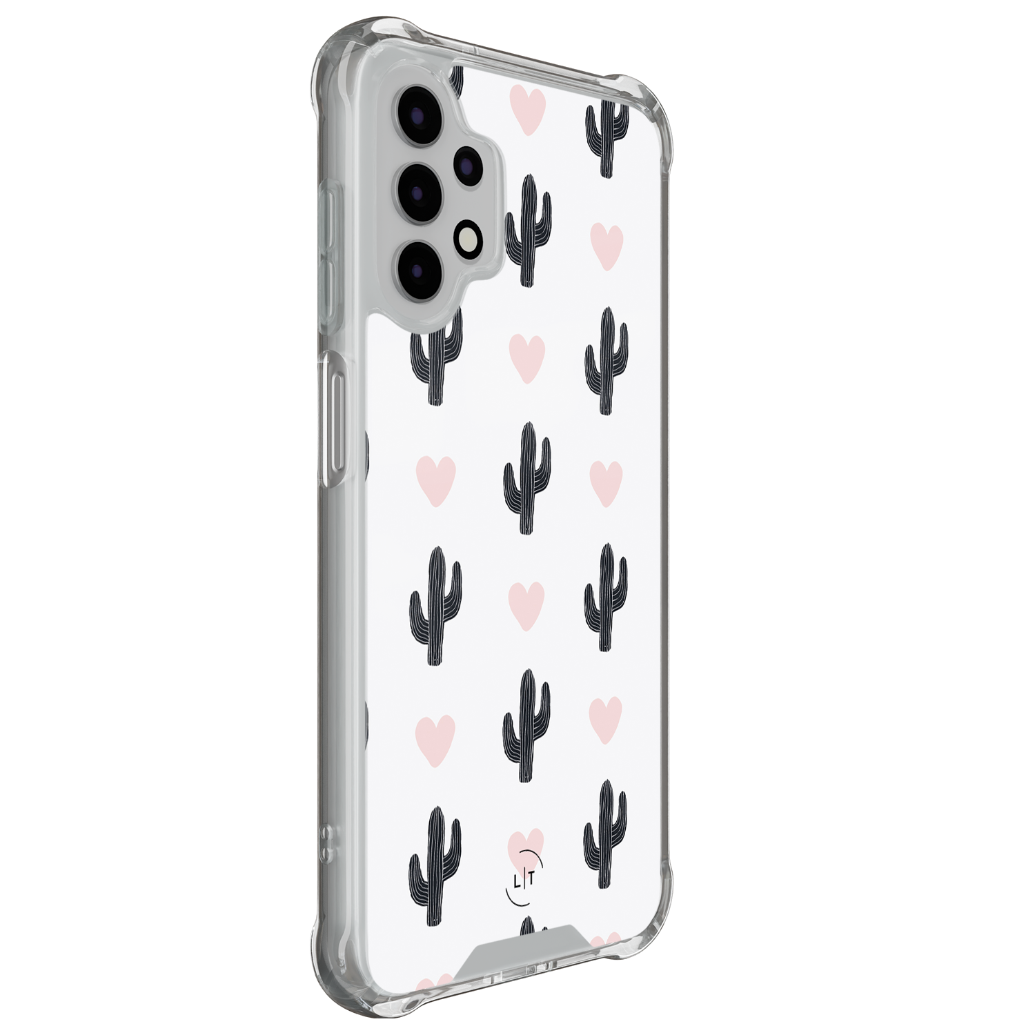 Leuke Telefoonhoesjes Samsung Galaxy A13 4G shockproof case - Cactus love