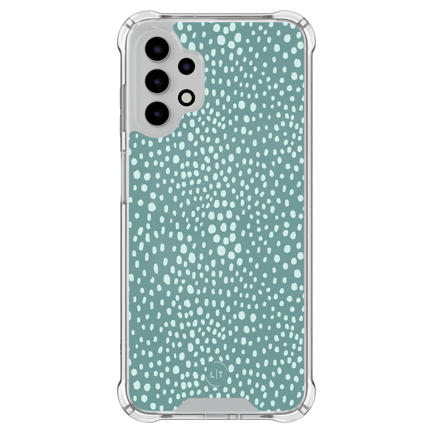 Leuke Telefoonhoesjes Samsung Galaxy A13 4G shockproof case - Blue dots