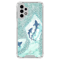 Leuke Telefoonhoesjes Samsung Galaxy A13 4G shockproof case - Baby shark