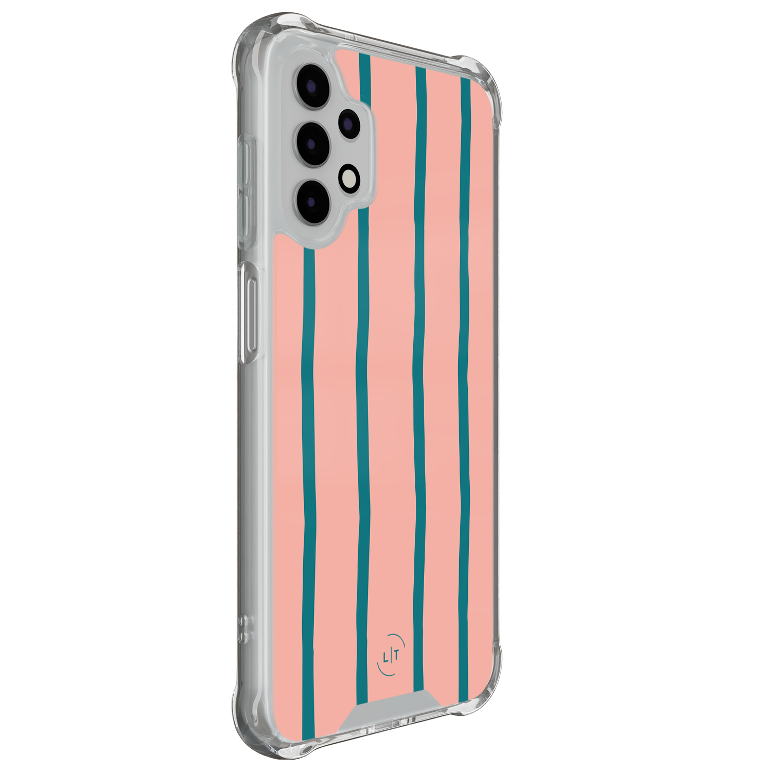 Leuke Telefoonhoesjes Samsung Galaxy A13 4G shockproof case - Pink flow