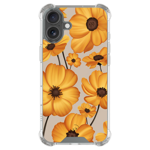 Leuke Telefoonhoesjes iPhone 17 shockproof case - Golden bloom