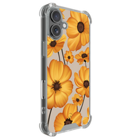 Leuke Telefoonhoesjes iPhone 17 shockproof case - Golden bloom