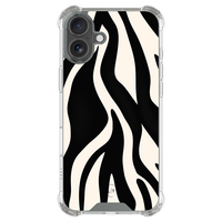 Leuke Telefoonhoesjes iPhone 17 shockproof case - Zebra