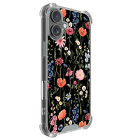 Leuke Telefoonhoesjes iPhone 17 shockproof case - Dark flowers