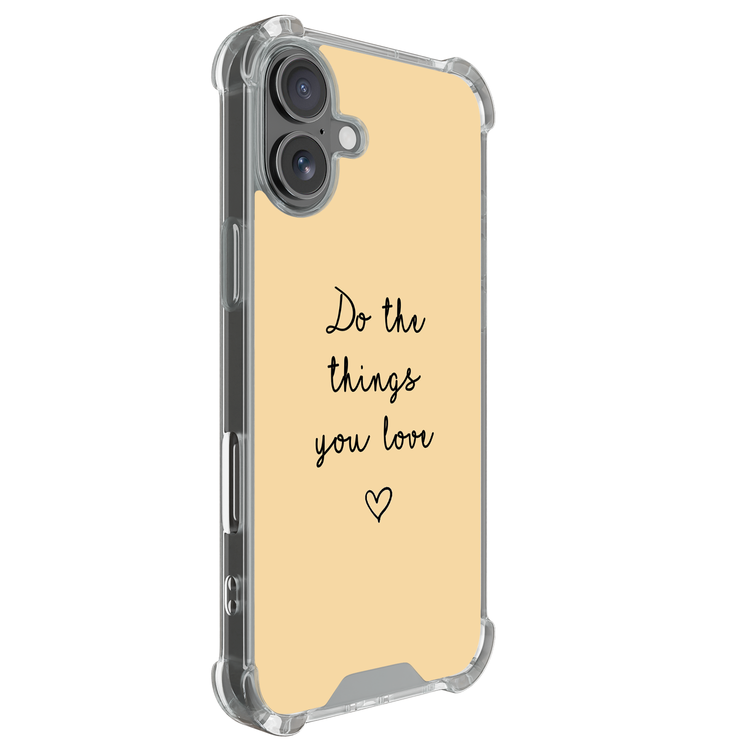 Leuke Telefoonhoesjes iPhone 17 shockproof case - Do the things you love