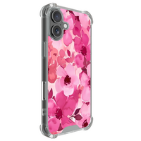 Leuke Telefoonhoesjes iPhone 17 shockproof case - Rosy garden
