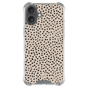 Leuke Telefoonhoesjes iPhone 17 shockproof case - Almond dots