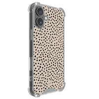 Leuke Telefoonhoesjes iPhone 17 shockproof case - Almond dots