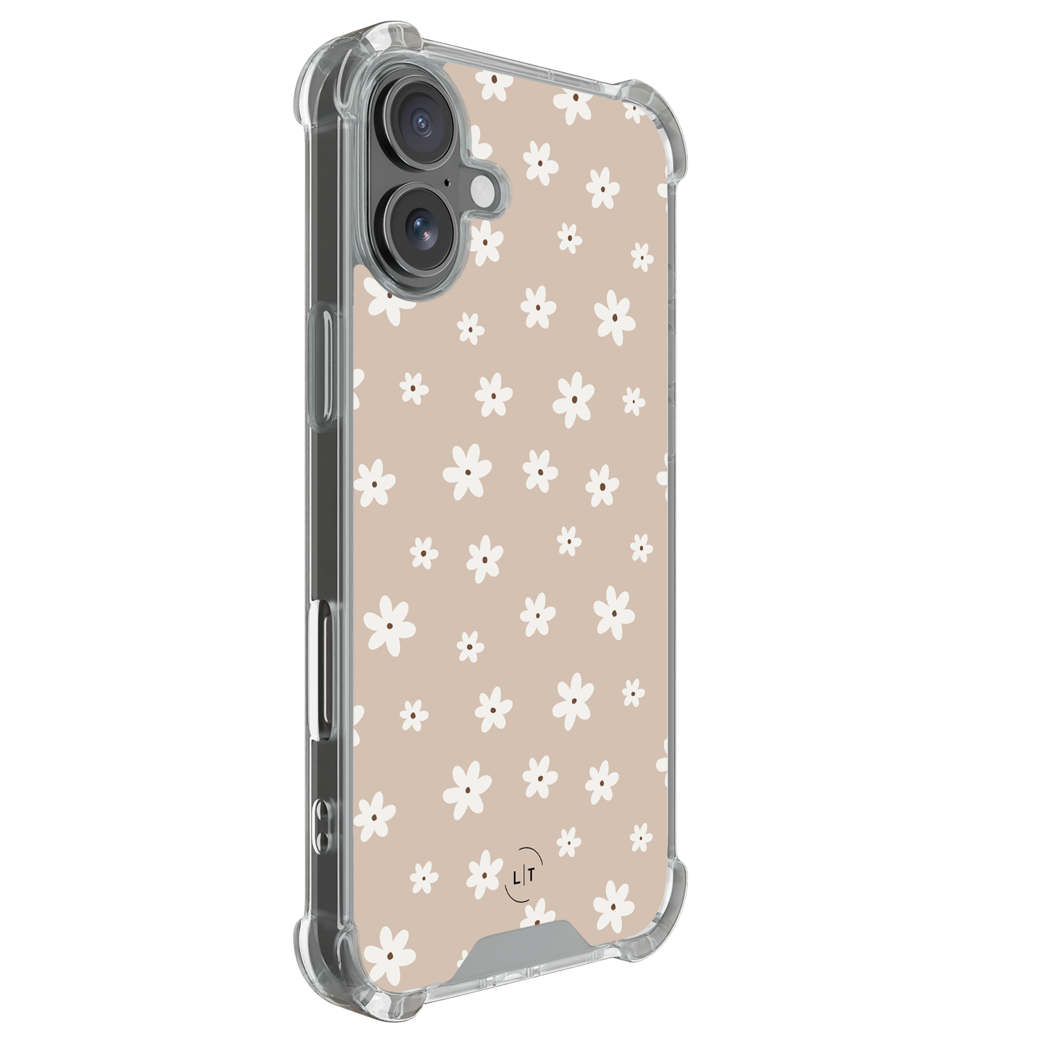 Leuke Telefoonhoesjes iPhone 17 shockproof case - Cute flowers
