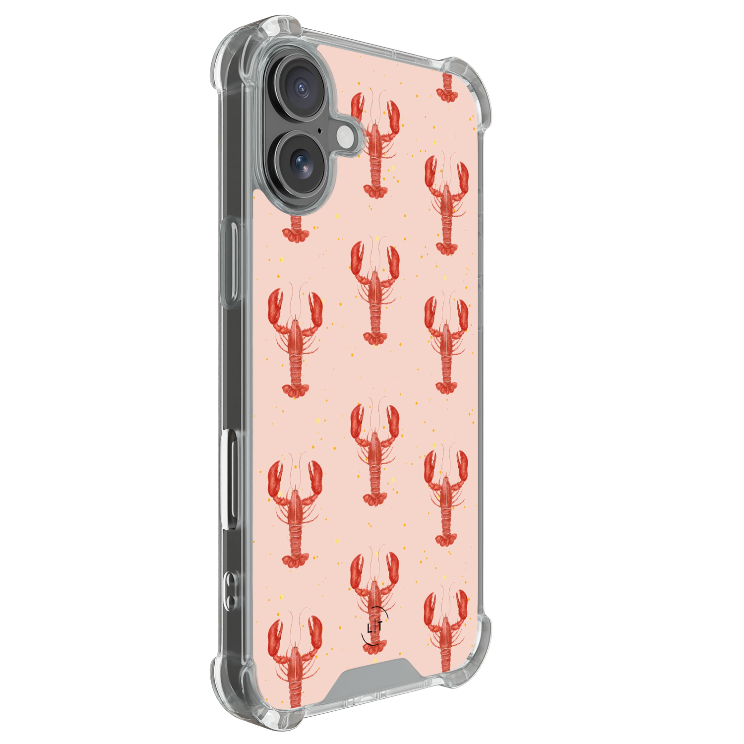 Leuke Telefoonhoesjes iPhone 17 shockproof case - Lobster