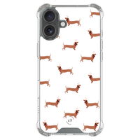 Leuke Telefoonhoesjes iPhone 17 shockproof case - Teckels