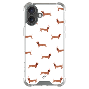 Leuke Telefoonhoesjes iPhone 17 shockproof case - Teckels