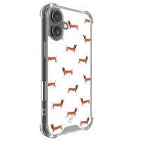 Leuke Telefoonhoesjes iPhone 17 shockproof case - Teckels