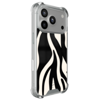 Leuke Telefoonhoesjes iPhone 17 Pro shockproof case - Zebra
