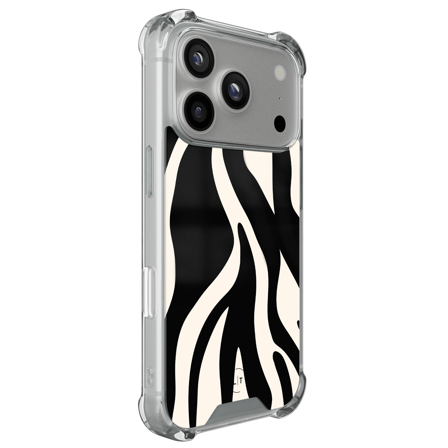 Leuke Telefoonhoesjes iPhone 17 Pro shockproof case - Zebra